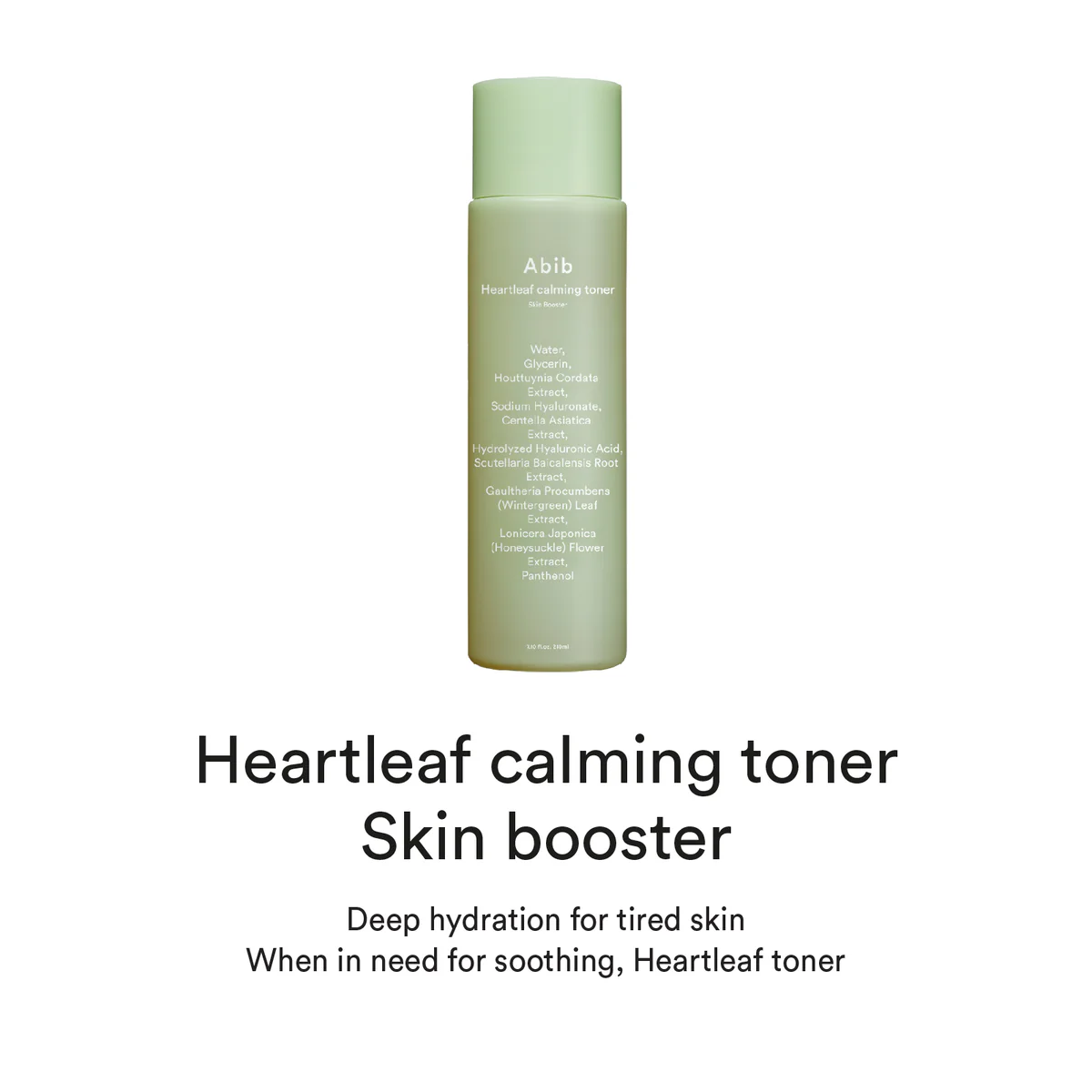 Second image of Abib Heartleaf Calming Toner Skin Booster