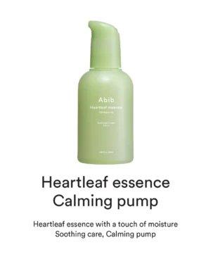 Abib Heartleaf Essence Calming Pump 2