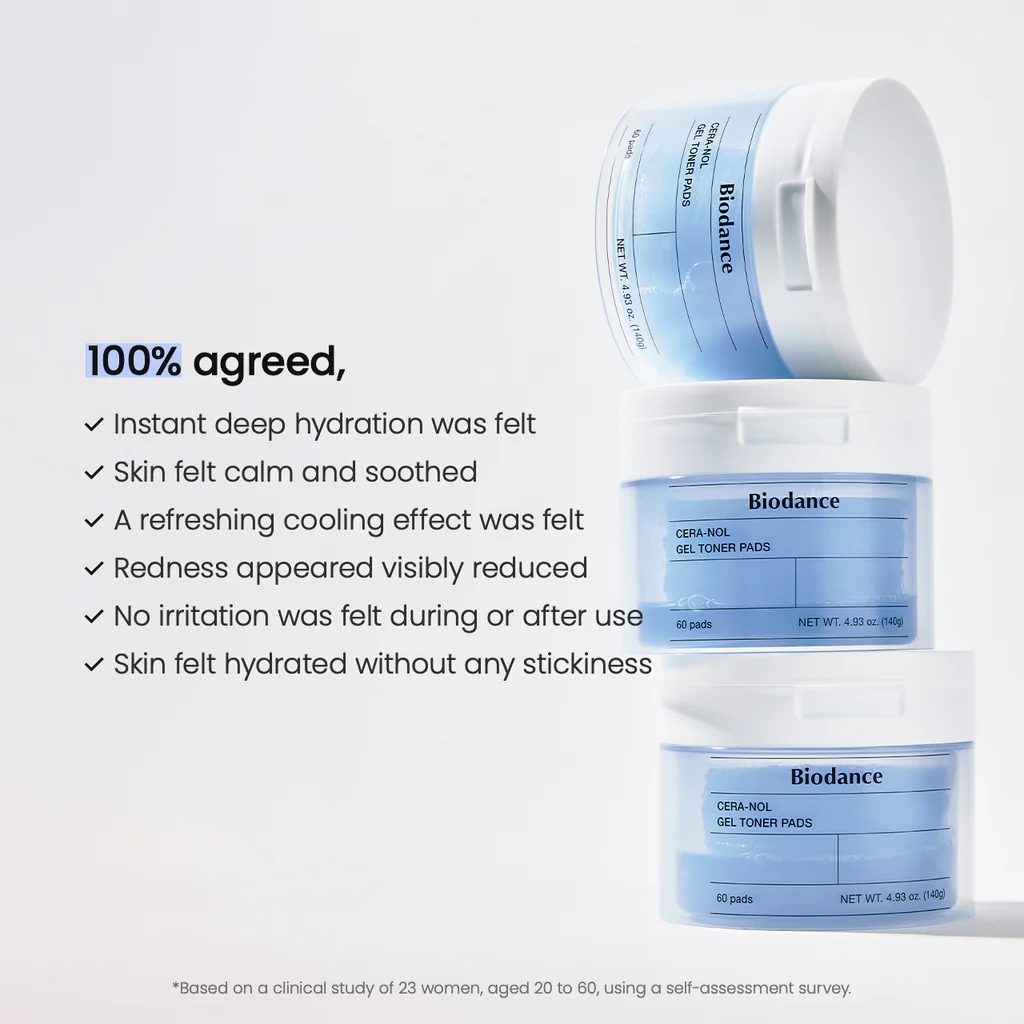 Second image of Biodance Cera-Nol Gel Toner Pads (60 pads)