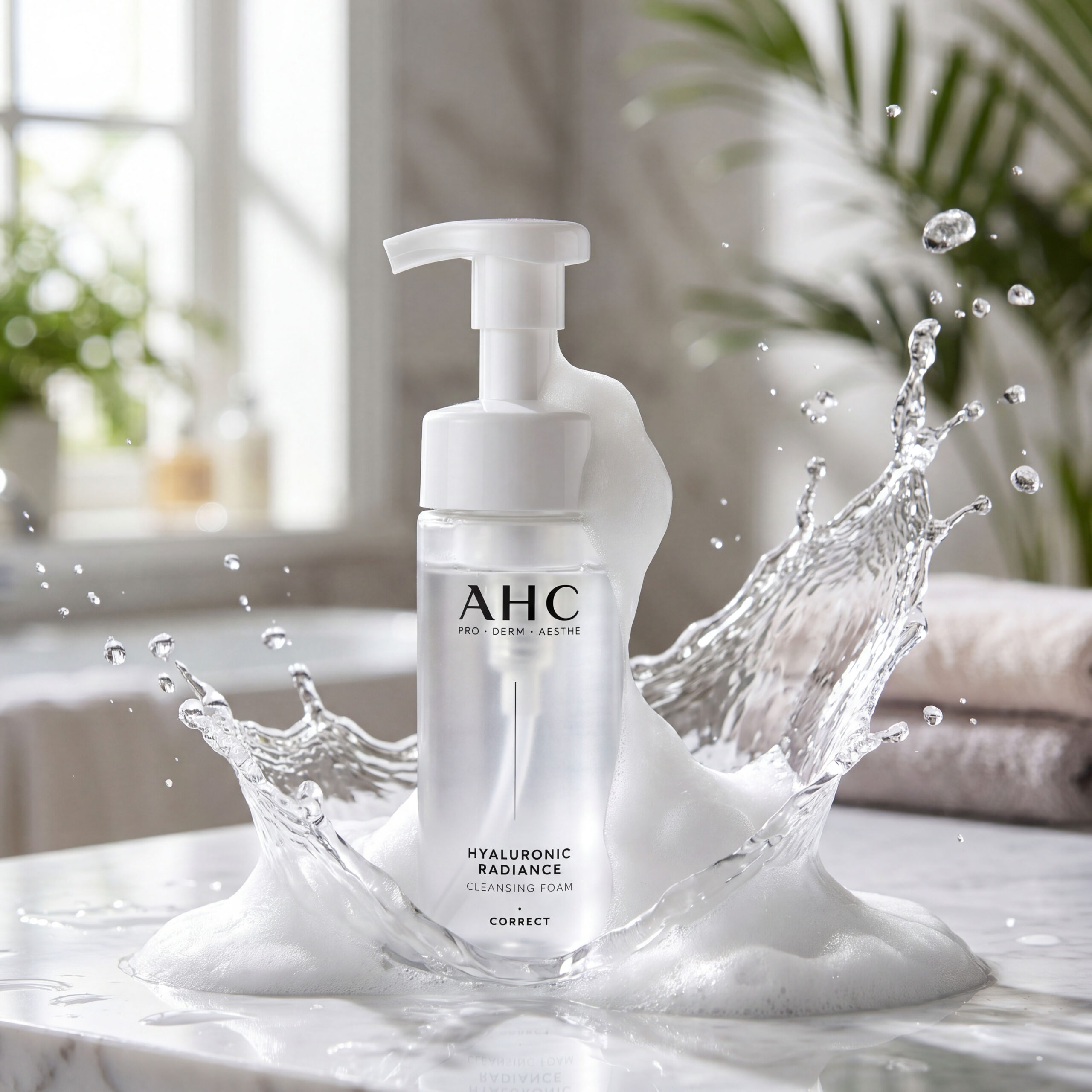 Second image of AHC Hyaluronic Radiance Cleansing Foam 150ml